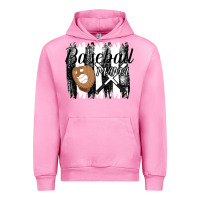Fuchsia Pink Baseball Mama Urban Hoodie - Bettercallsaul