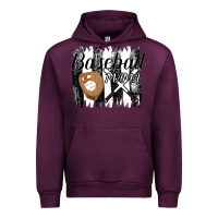 Mauve Wine Baseball Mama Urban Hoodie - Bettercallsaul