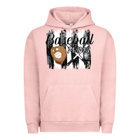 Pigment Salmon Baseball Mama Urban Hoodie - Bettercallsaul