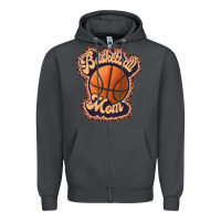 Smoke basketball mom Zipper Hoodie - JahusDesignShop