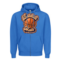 True Royal basketball mom Zipper Hoodie - JahusDesignShop
