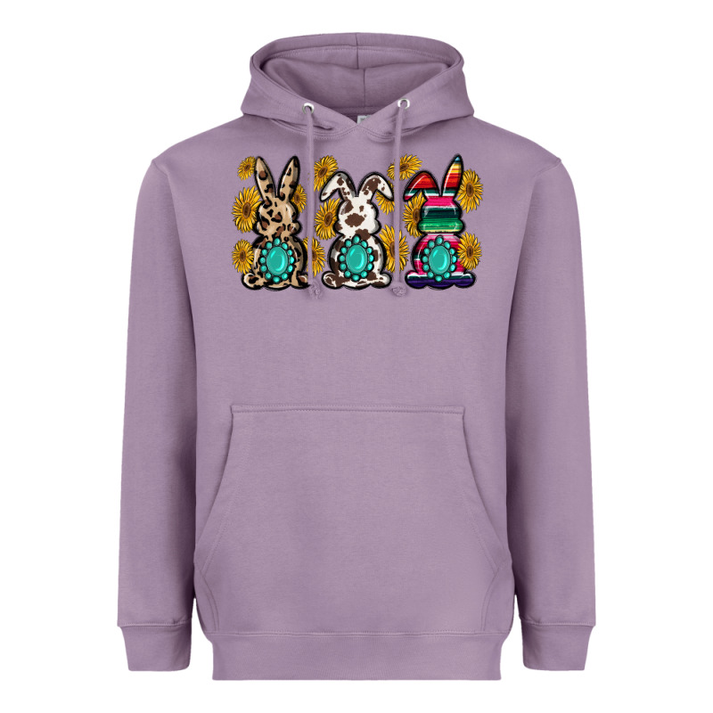 Western Bunny Heavyweight Hoodie by MaliasSmallBusiness | Teevron