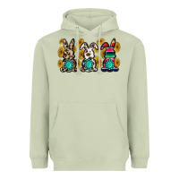 Matcha western bunny Heavyweight Hoodie - MaliasSmallBusiness