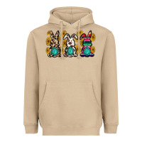 Mushroom western bunny Heavyweight Hoodie - MaliasSmallBusiness