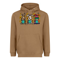 Toasted Coconut western bunny Heavyweight Hoodie - MaliasSmallBusiness
