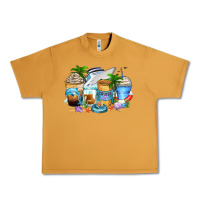 Peanut Butter cruise life coffee cups Urban Heavy Tee - Zillion Design Studio