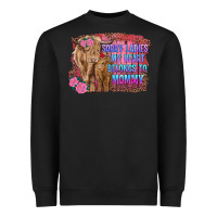 Black sorry ladies my heart belongs to mommy highland cow and calf Heavyweight Sweatshirt - RanaPortraitStore