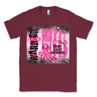 Burgundy breast cancer Classic Tee - JahusDesignShop