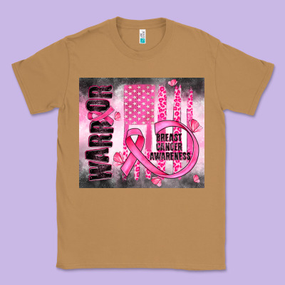 Breast Cancer Classic Tee Designed By Jahusdesignshop
