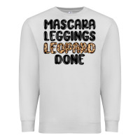 Dove Grey mascara leopard done Premium Sweatshirt - MaliasSmallBusiness