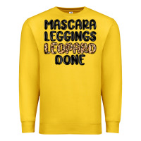 Lemon mascara leopard done Premium Sweatshirt - MaliasSmallBusiness