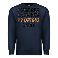 Navy mascara leopard done Premium Sweatshirt - MaliasSmallBusiness