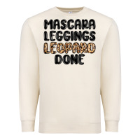 Sandshell mascara leopard done Premium Sweatshirt - MaliasSmallBusiness