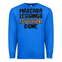 True Royal mascara leopard done Premium Sweatshirt - MaliasSmallBusiness