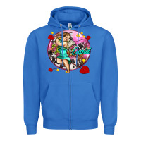 True Royal cupid with arrows and stars Zipper Hoodie - AdoDesignShop
