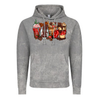 Cloud Rock hot chocolate coffee cups Vintage Hoodie - Zillion Design Studio