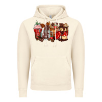 Vintage Artic hot chocolate coffee cups Vintage Hoodie - Zillion Design Studio