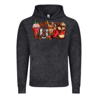 Vintage Black hot chocolate coffee cups Vintage Hoodie - Zillion Design Studio