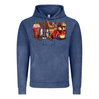 Vintage Denim hot chocolate coffee cups Vintage Hoodie - Zillion Design Studio