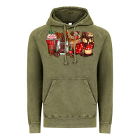 Vintage Olive hot chocolate coffee cups Vintage Hoodie - Zillion Design Studio