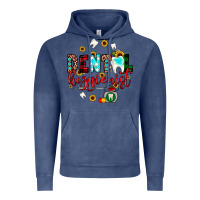 Vintage Denim Christmas dental hygienist Vintage Hoodie - JahusDesignShop