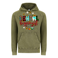 Vintage Olive Christmas dental hygienist Vintage Hoodie - JahusDesignShop