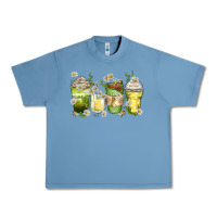 Pebble Blue daisy coffee cups Urban Heavy Tee - Zillion Design Studio