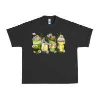 Pigment Black daisy coffee cups Urban Heavy Tee - Zillion Design Studio