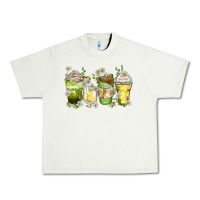 Pistachio daisy coffee cups Urban Heavy Tee - Zillion Design Studio