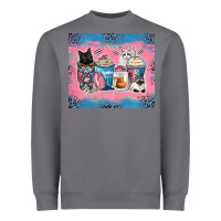 Storm cat coffee cups Heavyweight Sweatshirt - Zillion Design Studio