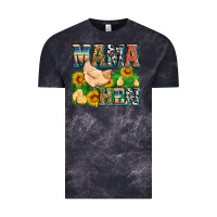 Cloud Black mama hen Vintage Tee - Zillion Design Studio