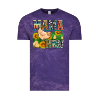 Cloud Purple mama hen Vintage Tee - Zillion Design Studio