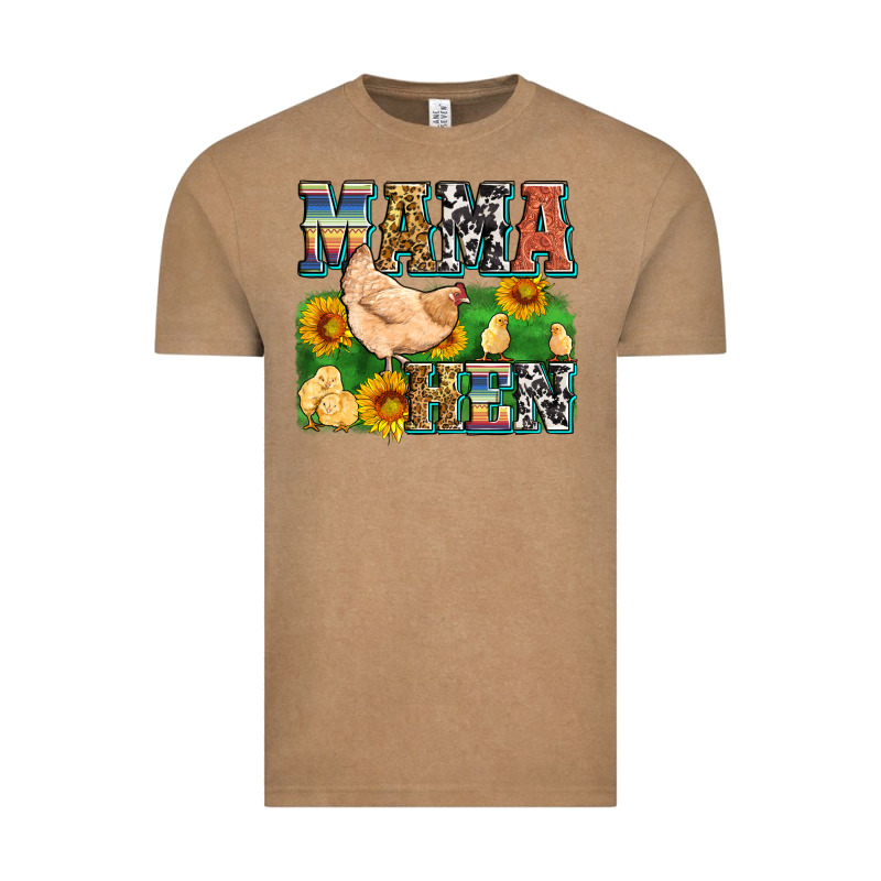 Mama Hen Vintage Tee by Zillion Design Studio | Teevron