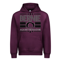 Mauve Wine Bernie Against The Machine Urban Hoodie - Bettercallsaul