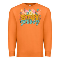Carrot stay groovy Premium Sweatshirt - MaliasSmallBusiness