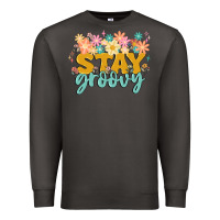 Smoke stay groovy Premium Sweatshirt - MaliasSmallBusiness