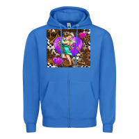 True Royal cupid and heart Zipper Hoodie - AdoDesignShop