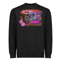 Black sorry ladies my heart belongs to mommy highland calf Heavyweight Sweatshirt - RanaPortraitStore