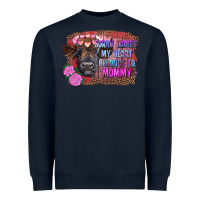 Navy sorry ladies my heart belongs to mommy highland calf Heavyweight Sweatshirt - RanaPortraitStore