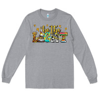 Heather Grey be the light Long Sleeve Tee - AdoDesignShop