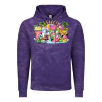 Cloud Purple beach summer coffee cups Vintage Hoodie - Zillion Design Studio