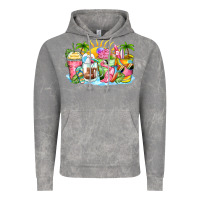 Cloud Rock beach summer coffee cups Vintage Hoodie - Zillion Design Studio