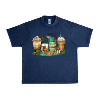 Navy fishing coffee cups Urban Heavy Tee - Zillion Design Studio
