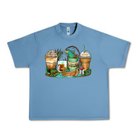 Pebble Blue fishing coffee cups Urban Heavy Tee - Zillion Design Studio
