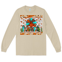 Mushroom thankful turkey Long Sleeve Tee - JahusDesignShop