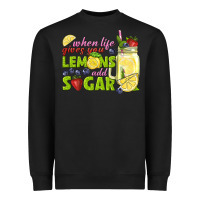 Black when life gives you lemons add sugar tbw Heavyweight Sweatshirt - texasbilliewilder