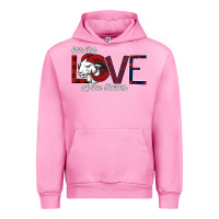 Fuchsia Pink For the Love of the Rams Urban Hoodie - Bettercallsaul