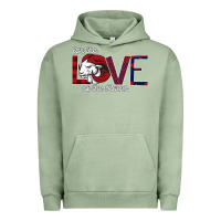 Pigment Oil Green For the Love of the Rams Urban Hoodie - Bettercallsaul