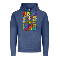 Vintage Denim always bee kind pride lgbtq Vintage Hoodie - texasbilliewilder