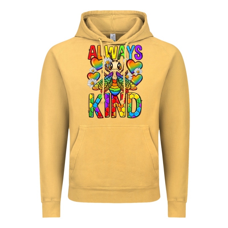 Always Bee Kind Pride Lgbtq Vintage Hoodie by texasbilliewilder | Teevron